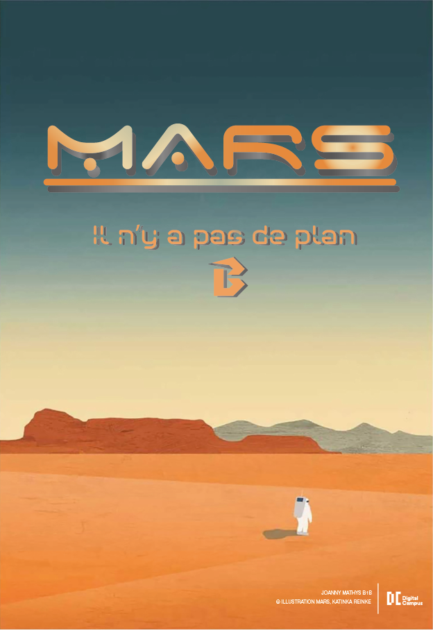Illustration affiche Mars